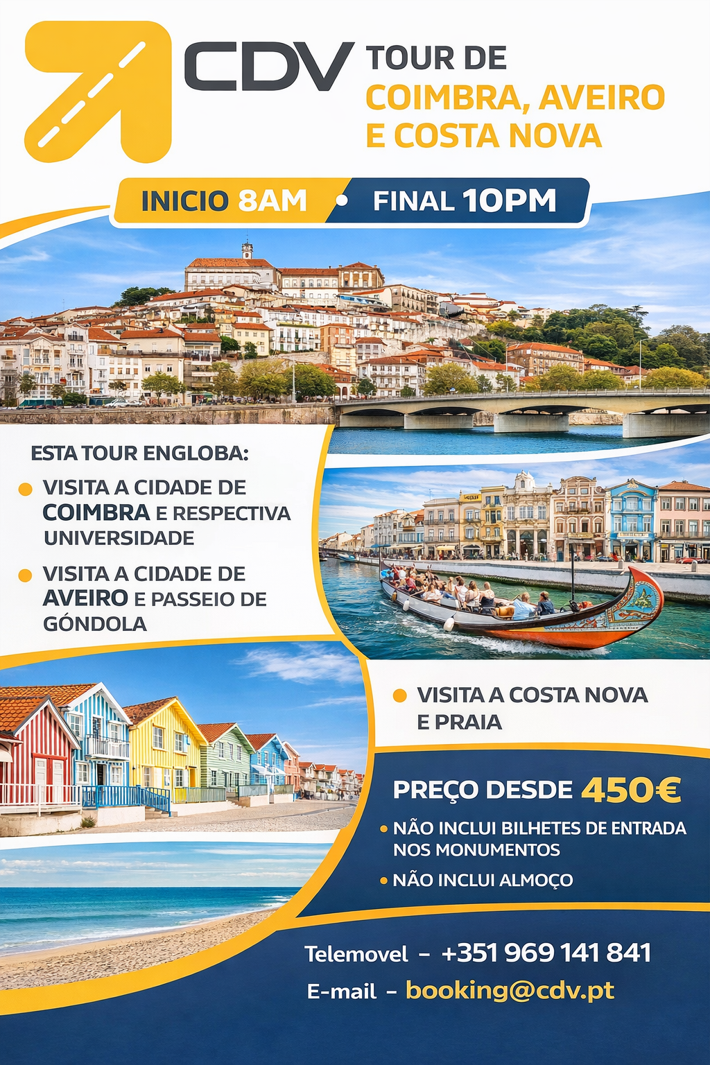 Flyer Coimbra e Aveiro