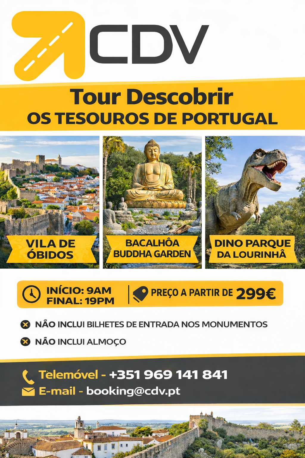 Flyer Óbidos e Bacalhôa