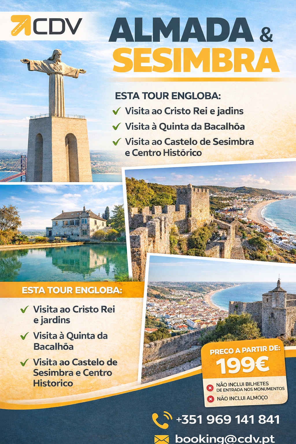 Flyer Sesimbra e Almada